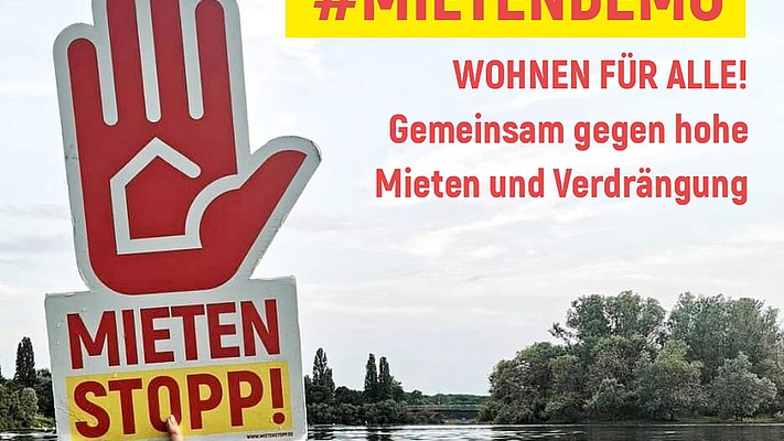 Große Mietendemo am Samstag in Berlin