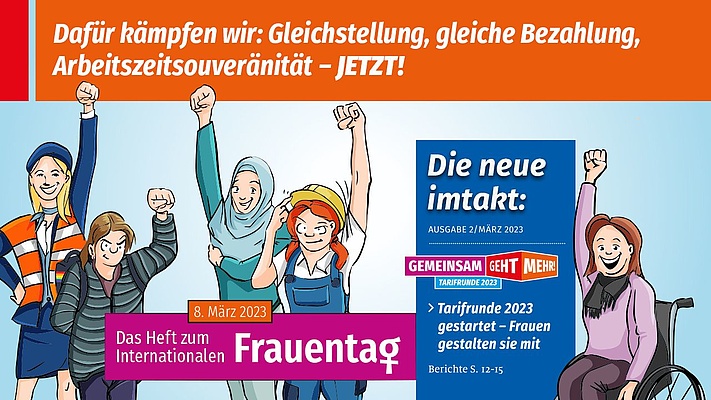 März 2023: imtakt zum „Frauen-Monat“