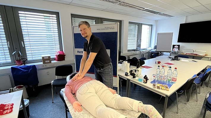 Diese Woche in Halle: Physio-Tage bei der EVG