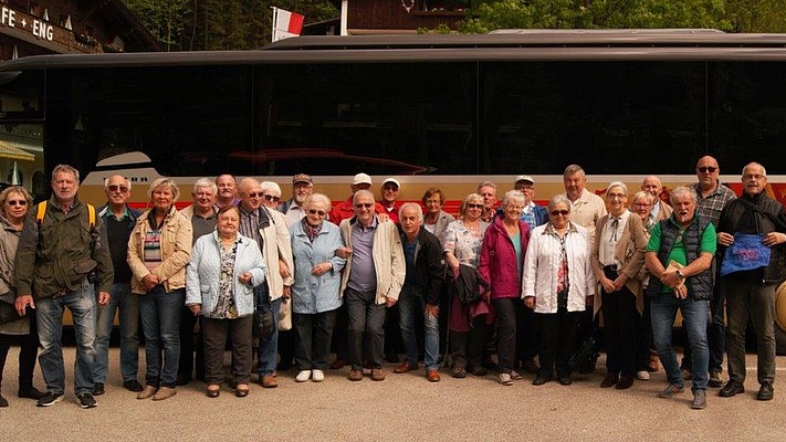 Senioren der Ortsseniorenleitung (OSL) Saarland in Bad Tölz