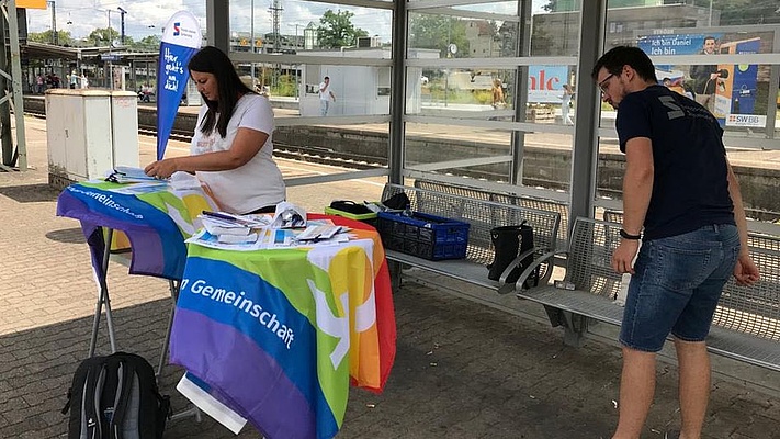 Infotag in Bahnhof Bietigheim-Bissingen