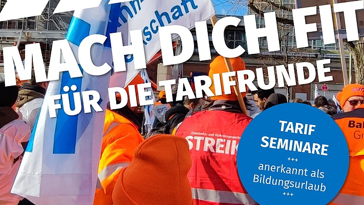 Mach dich fit für die Tarifrunde