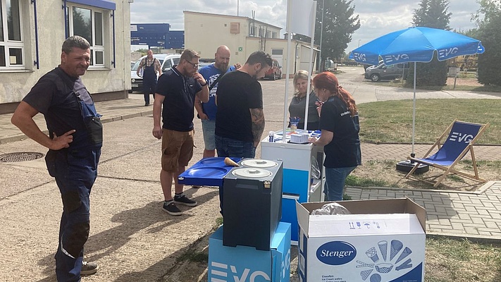 EVG-Sommertour bei der DB Bahnbaugruppe