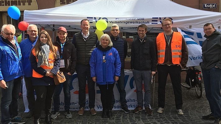 Demo zum 1. Mai in Mainz