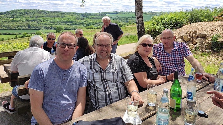 Weinwanderung nach Asselheim des Ortsverbandes Rhein-Neckar