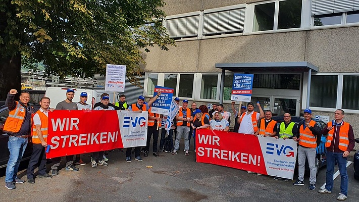 3. Warnstreik bei der HLB - Standort Siegen