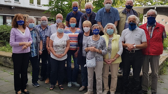 Treffen des Seniorenkreises Oberhausen unter Einhaltung der Corona-Regeln