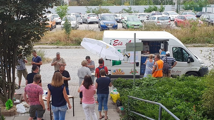 Geschäftsstelle Erfurt auf „Sommertour“ zur Tarifrunde 2018