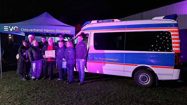 Weihnachtsbaum-Aktion in Hamm: Erfolgreiche Veranstaltung mit starkem Solidaritätszeichen