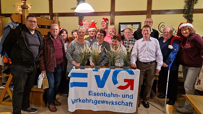 Der Monat Dezember beim EVG-Ortsverband Naumburg/Weißenfels