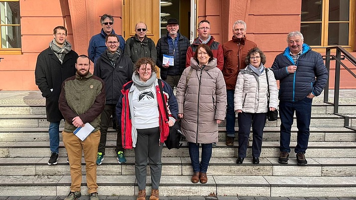 Ortsverband Nahe-Hunsrück besucht rheinland-pfälzischen Landtag
