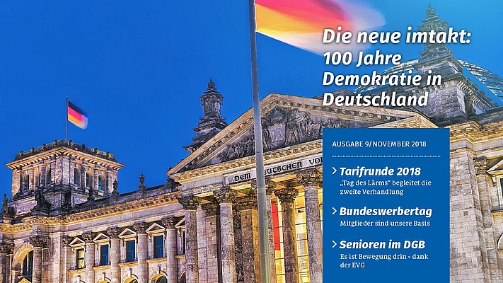 Imtakt im November: 100 Jahre Demokratie in Deutschland