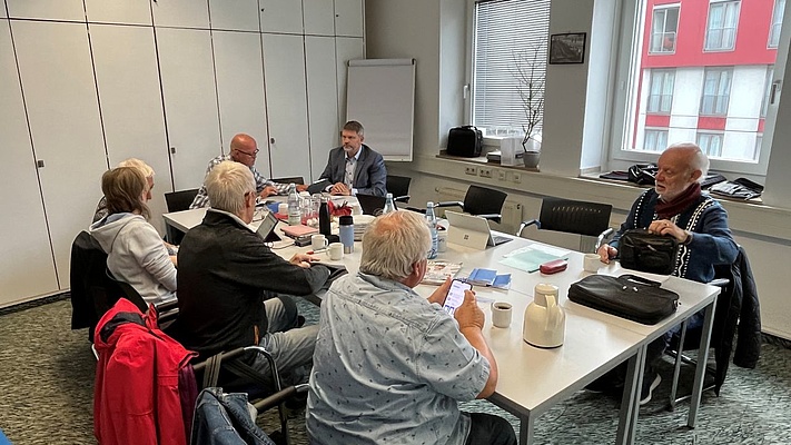 Digitaler Arbeitskreises der EVG Köln: SpardaBankingApp im Workshop präsentiert