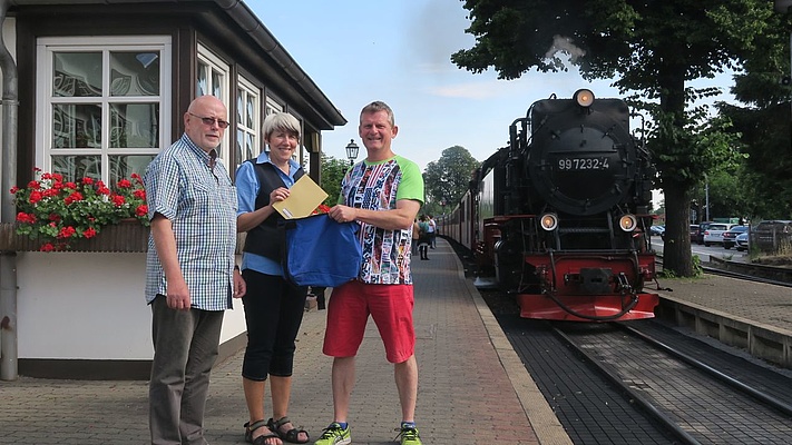 BG Harzer Schmalspurbahnen: Erfolgreiche Selfie-Aktion für Organspenden