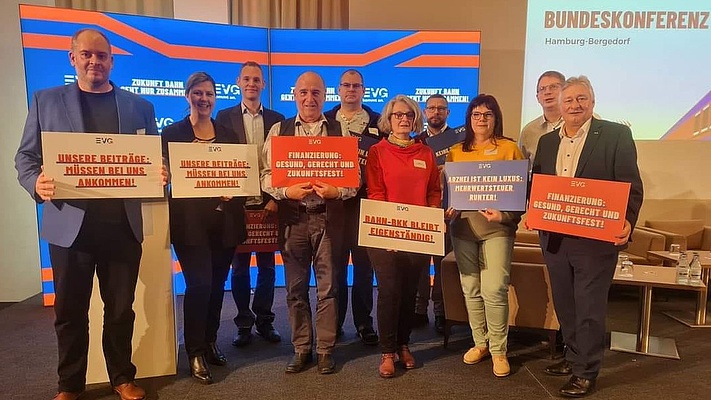 Landesverband Baden-Württemberg: Stark vertreten auf der 4. EVG-Bundeskonferenz