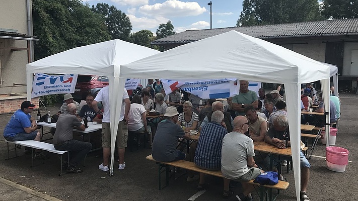 OV Saalfeld: Sommerfest auf dem Hof der ehemaligen HBM