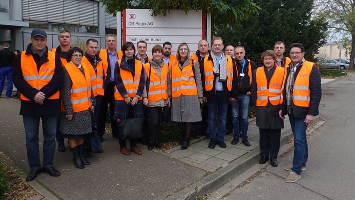 Internationales Projekt bei der EVG in Mannheim