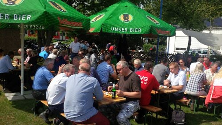 EVG-Biker in Ludwigshafen