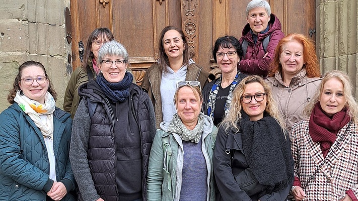 EVG-Frauen OV Neckar-Fils zu Besuch in der ältesten Sektkellerei Deutschlands