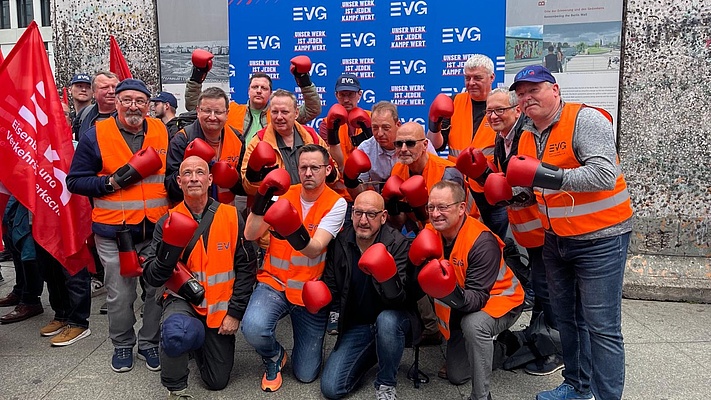 Gemeinsam laut in Berlin - Region Süd-Ost kämpft für den Erhalt der Werke