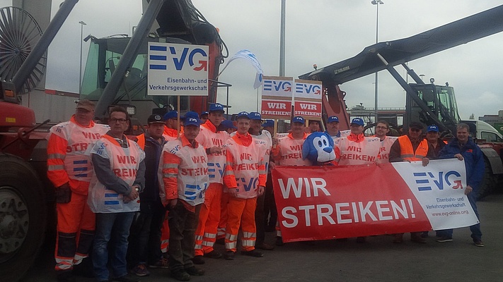 Warnstreik bei DB Intermodal Services: Das war ein starkes Signal!