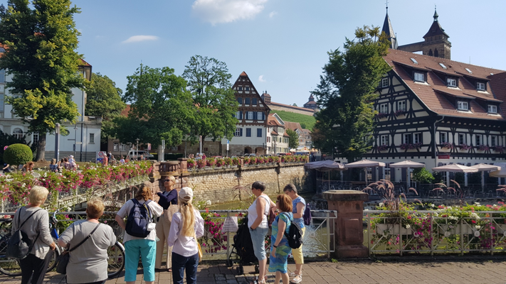 Jahresausflug der EVG-Frauen Stuttgart nach Esslingen am Neckar