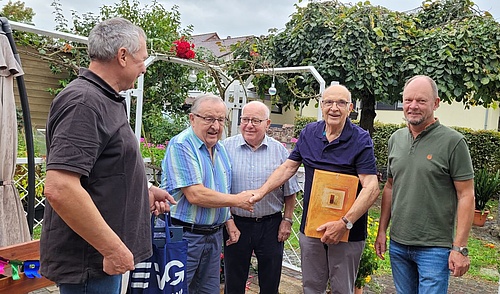Alois Franz das Urgestein der ehemaligen Lahrer Ortsverwaltung ist 80