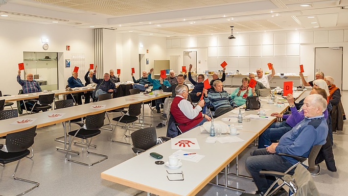 Delegiertenkonferenz der EVG-Seniorengruppe Saarland