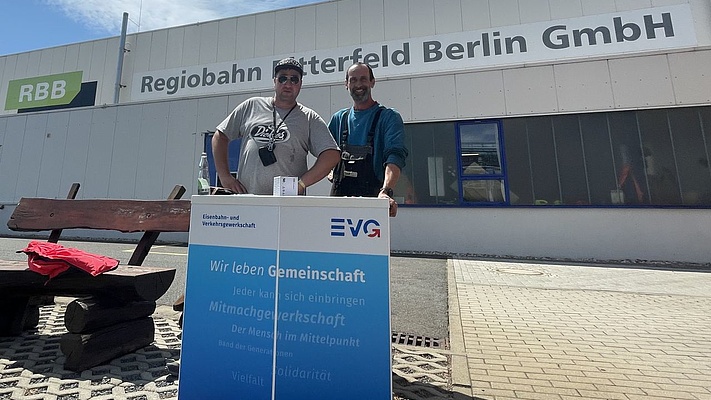 Aktionstag bei der Regionalbahn Berlin Bitterfeld