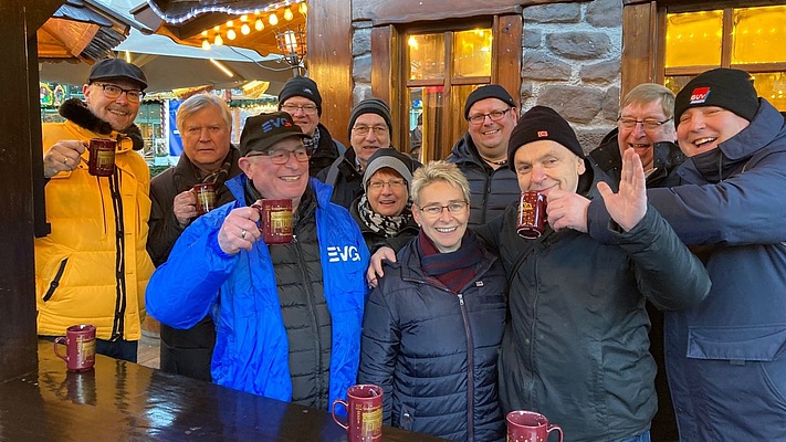 BG DB Fernverkehr Hannover/Bremen auf dem Weihnachtsmarkt