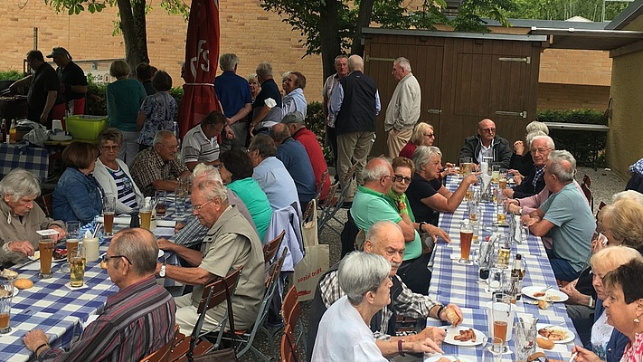 Grillfest der Senioren in Regensburg