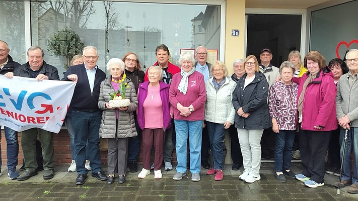 Herzlichen Glückwunsch, Edith Caspers!