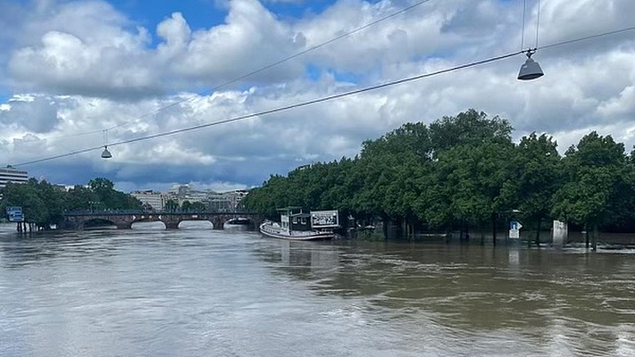 Hochwasser an der Saar: Die Bahn-Familie hält zusammen