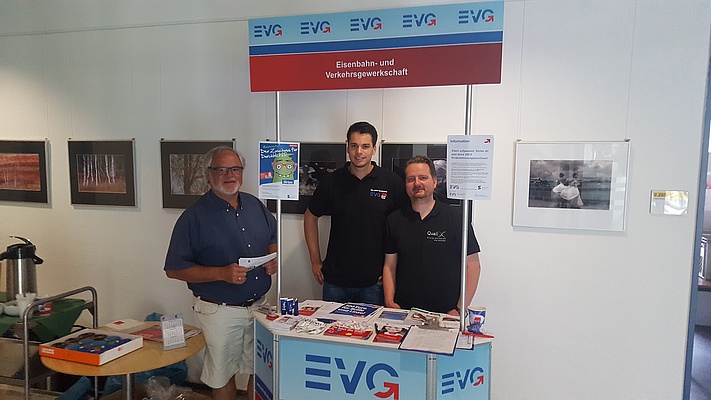 EVG Infowoche in der Richelstraße in München