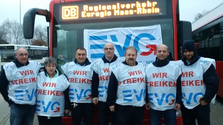 Massiver Warnstreik bei der Busverkehr Rheinland GmbH (BVR)