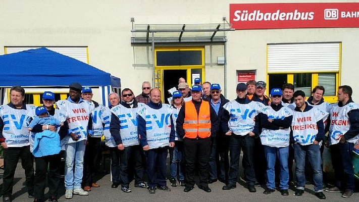 Warnstreik bei Südbadenbus