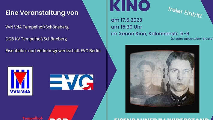 Filmvorführung: Eisenbahner im Widerstand - vergessene Gegner des NS-Regimes