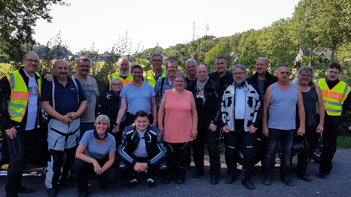 Ortsverband Hamm-Bielefeld: Traditionelle Motorradtour Münsterland / Teutoburger Wald