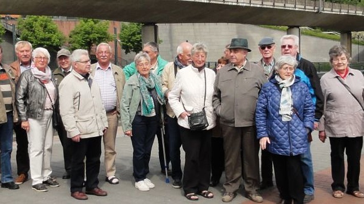 Ortsverband Niederrhein: Seniorenkreis Krefeld besucht Gasometer