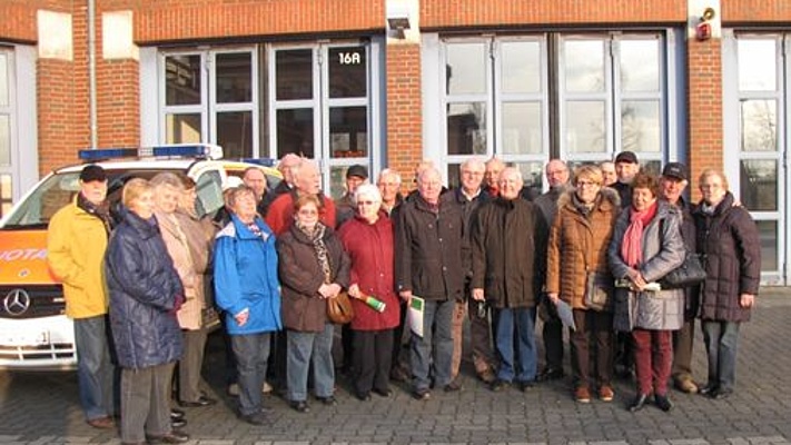 Seniorenkreis Hamm besuchte die Hauptfeuerwache
