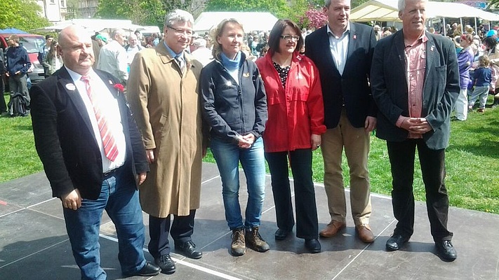 Maikundgebungen in Sachsen-Anhalt