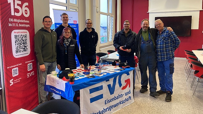 Wintertradition: Infofrühstück bei der Bahnbaugruppe Königsborn