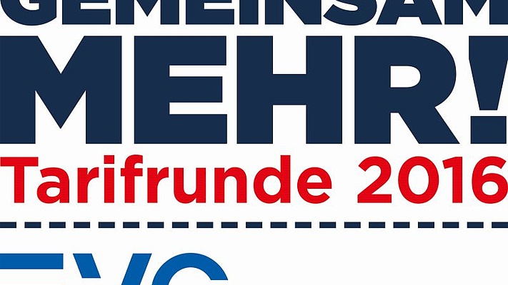 Tarifrunde 2016 - bald wird wieder verhandelt