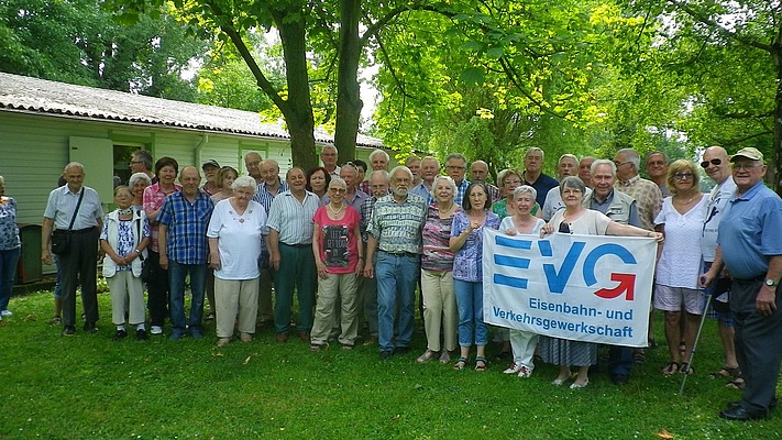 EVG-Sommerfest auf dem ESV-Kanugelände in Ludwigshafen