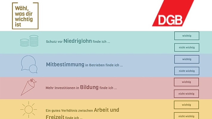 Kampagne zur Landtagswahl in Hessen am 28. Oktober