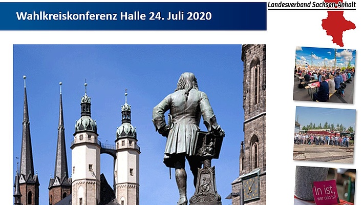 Wahlkreiskonferenz der Geschäftsstelle Halle/S