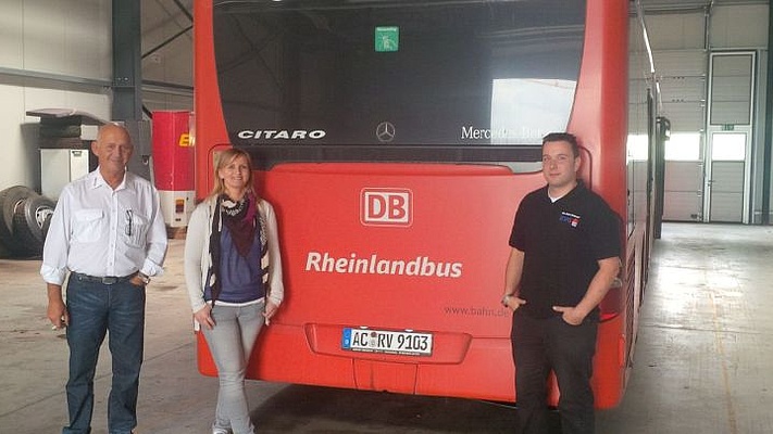 EVG Mitgliederwerbeaktion bei der DB Busverkehr Rheinland BVR erfolgreich angelaufen!