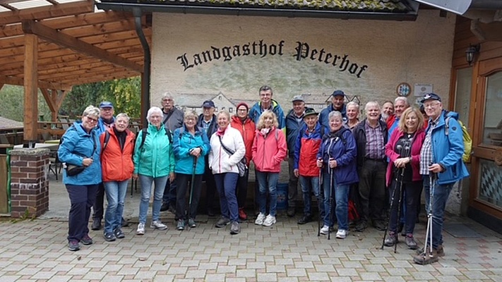 Seniorenkreis 2 OV Nürnberg - Herbstwanderung rund um Etzelwang