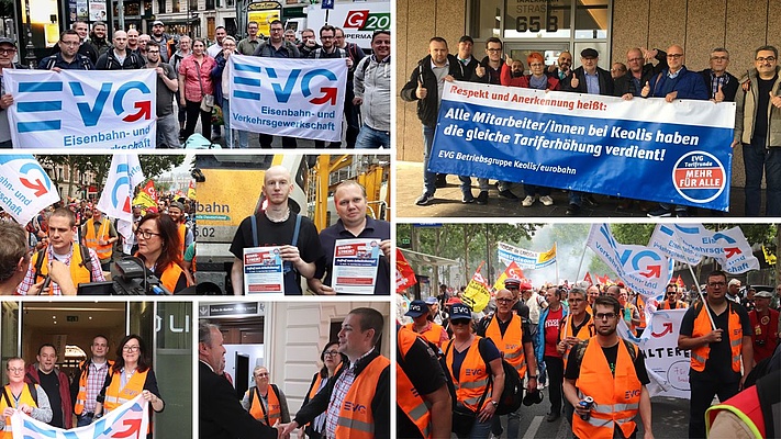 Solidaritätsaufruf für Streikende bei Keolis/eurobahn