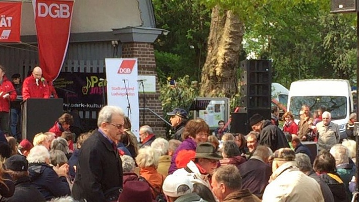 1. Mai in Ludwigshafen